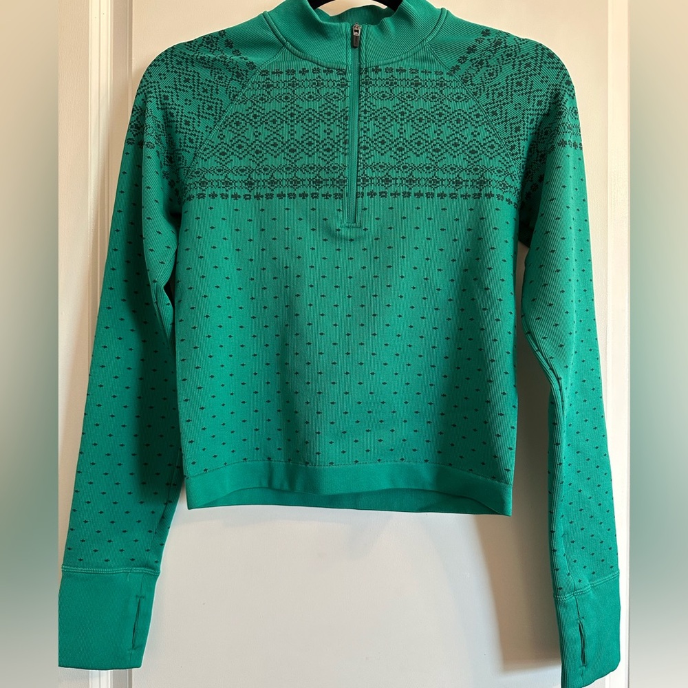 DSG Green Patterned Women's Top